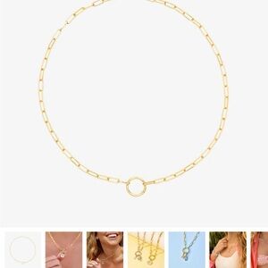 PURA VIDA-HARPER ROUND CHARM CHAIN CHOKER